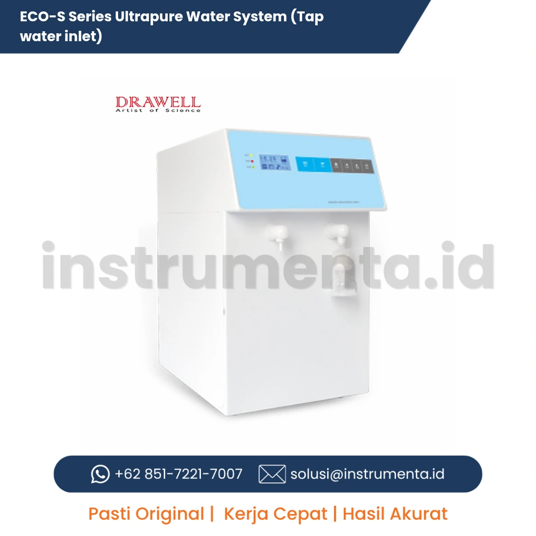 Jual ECO-S Series Ultrapure Water System Distributor Resmi Alat Pemurni Air Laboratorium